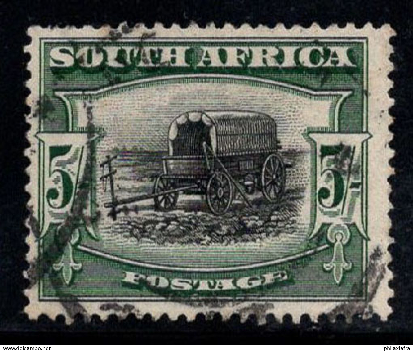 Union Sud-africaine 1927 Mi. 39 Oblitéré 100% 5 Sh, Paysages - Used Stamps