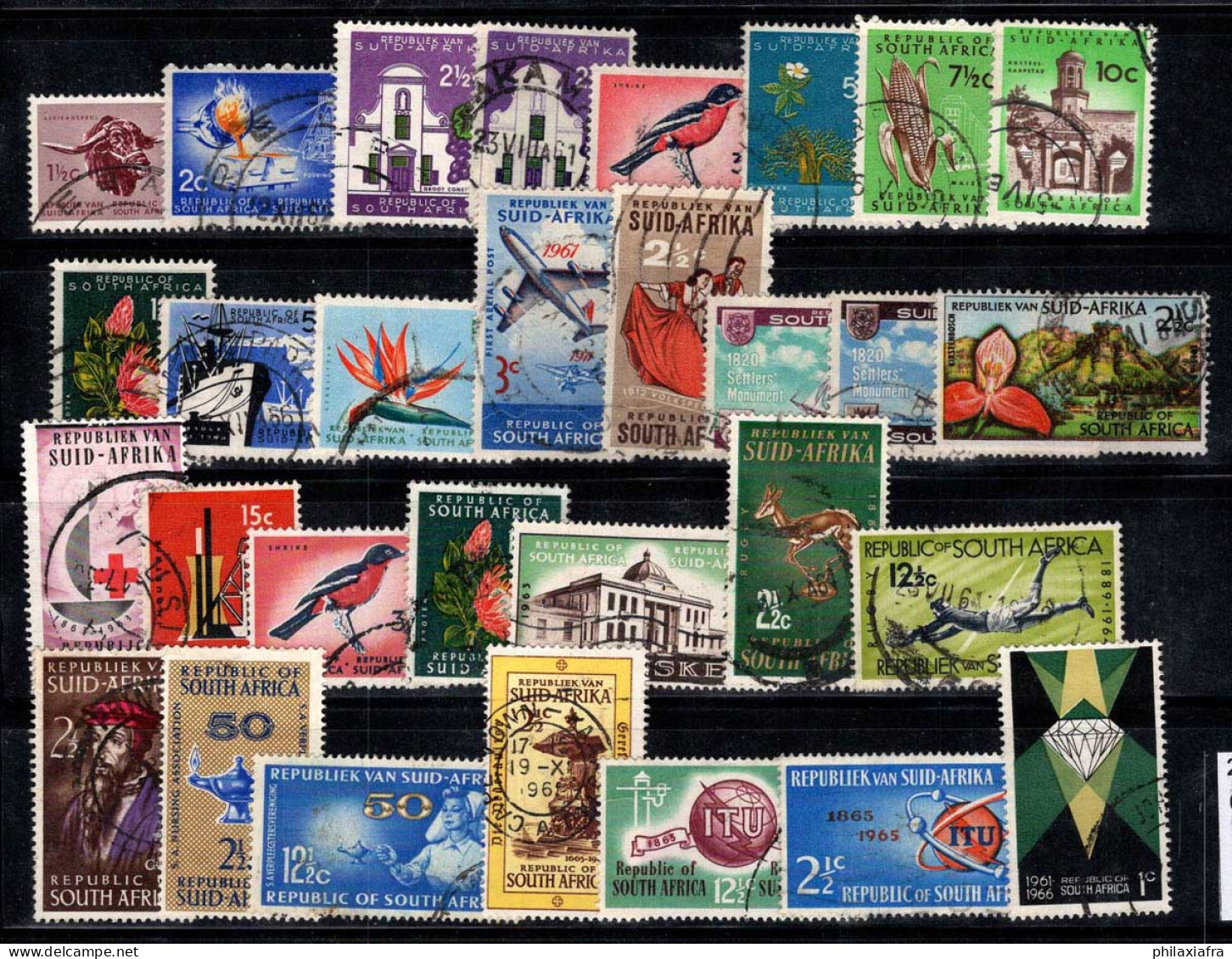 Afrique Du Sud 1961-65 Oblitéré 100% Culture, Faune, Oiseaux - Used Stamps