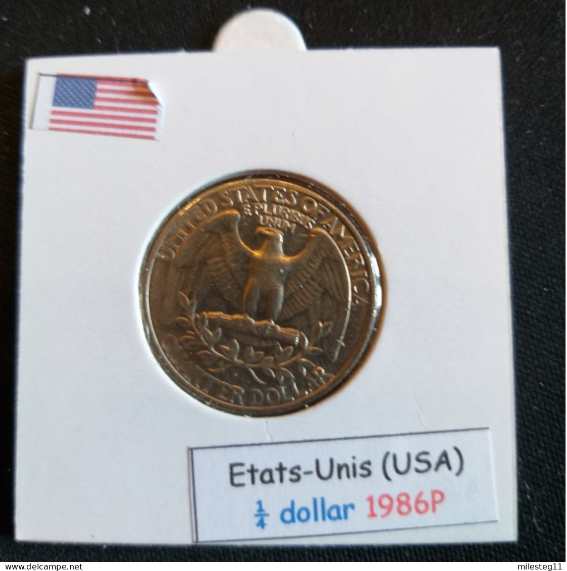 Etats-Unis Quater Dollar 1986P - 1932-1998: Washington