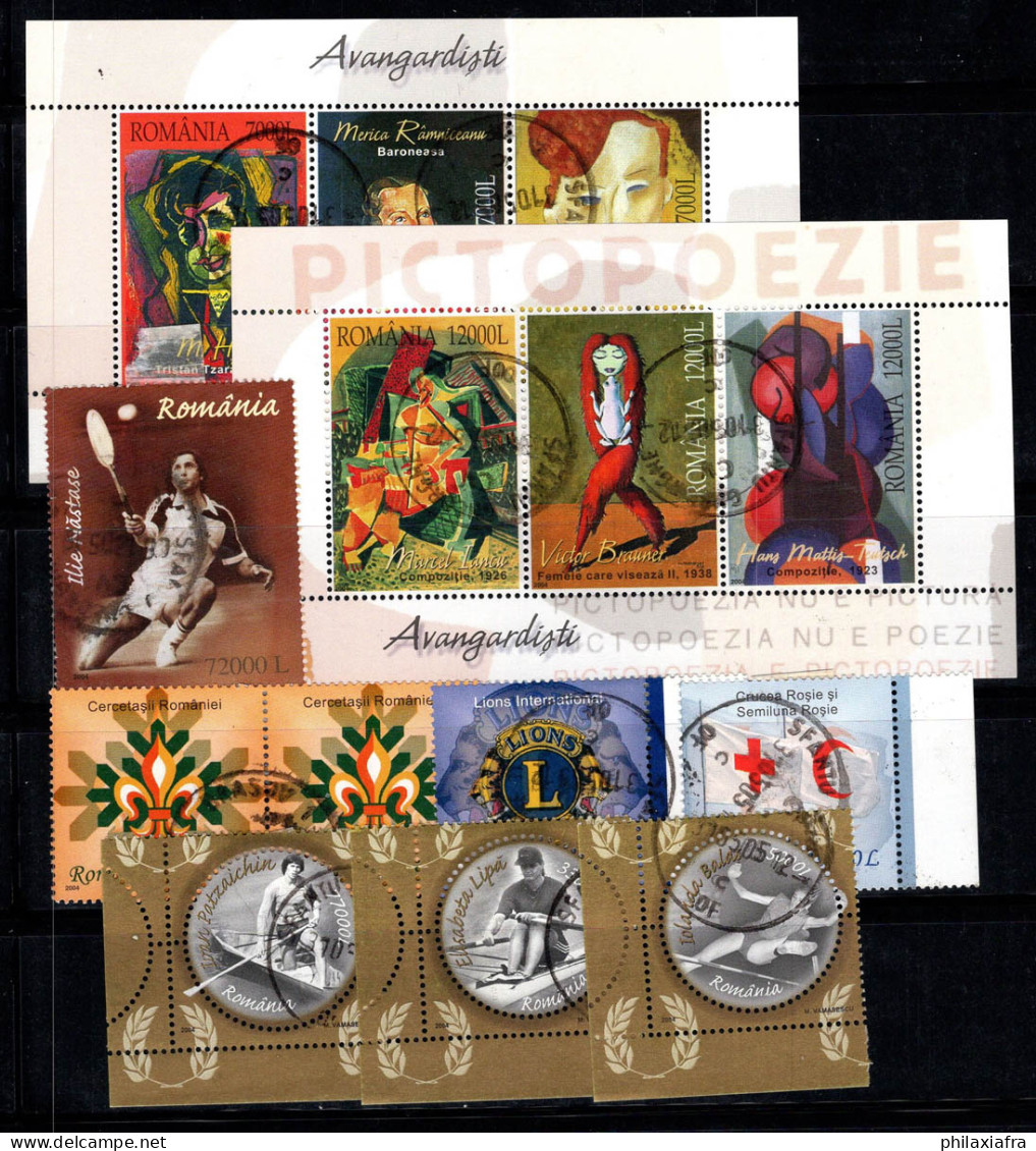 Roumanie 2004 Oblitéré 100% Organisations, Sports, Art - Used Stamps