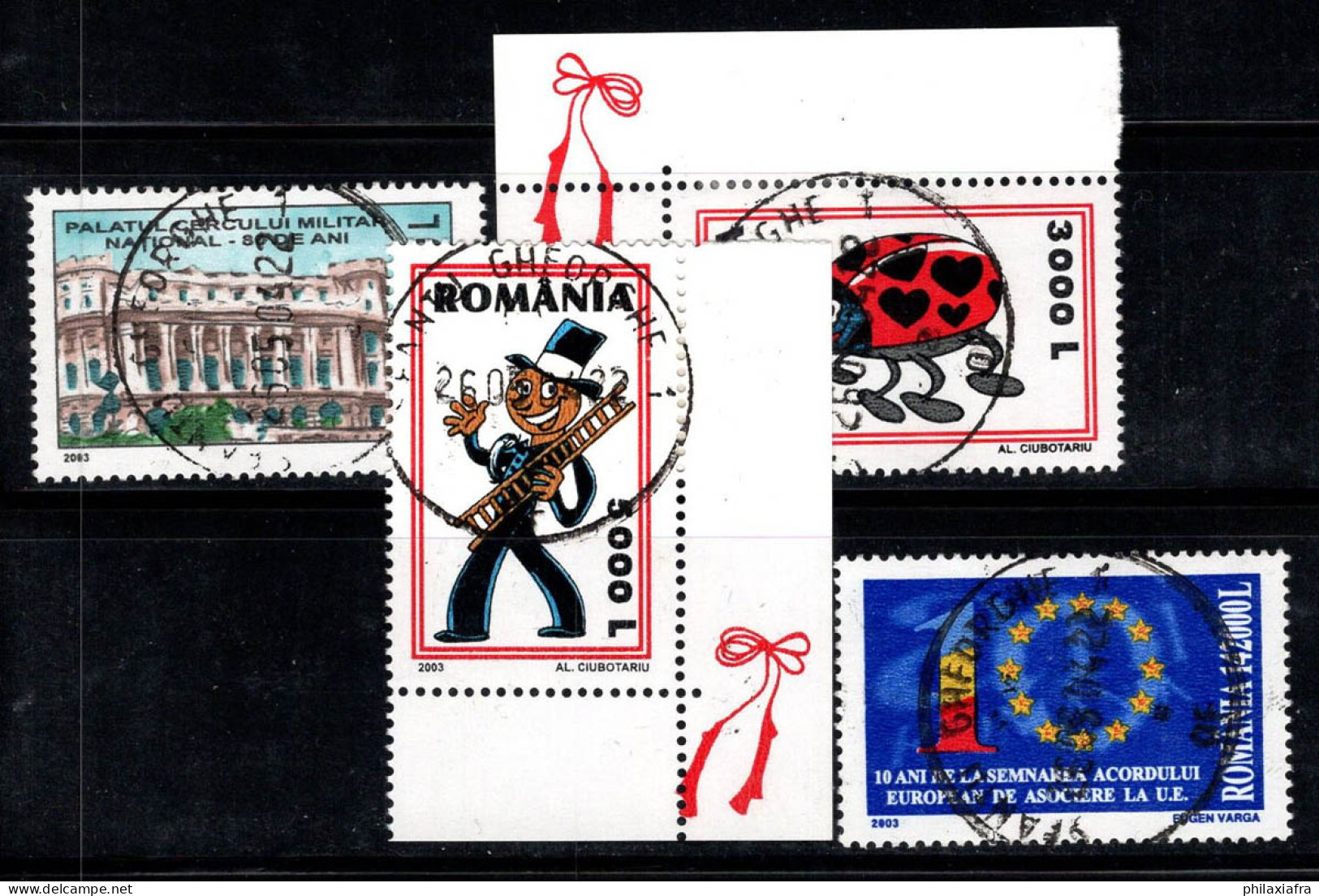 Roumanie 2003 Mi. 5708-5711 Oblitéré 100% San Vlentino, UE - Used Stamps