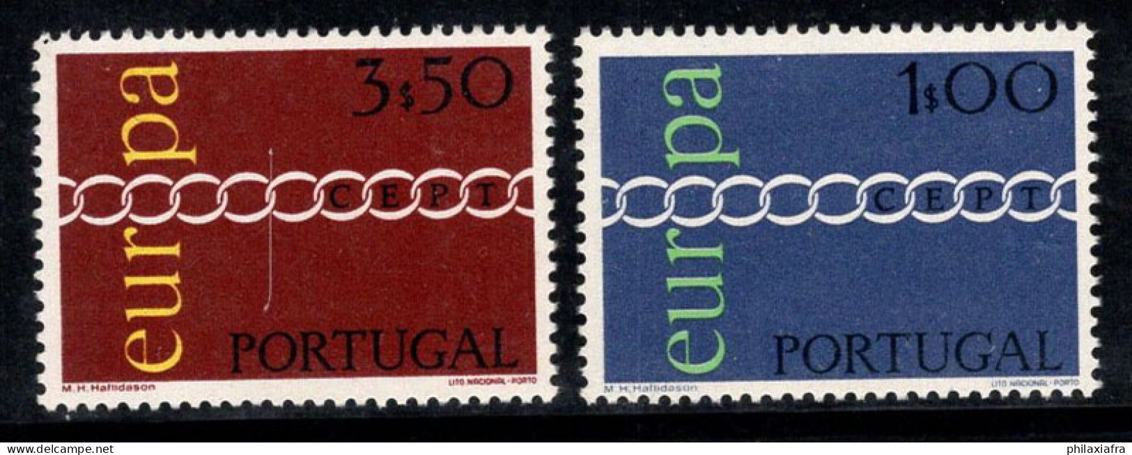 Portugal 1971 Mi. 1127-1128 Neuf ** 100% Europe Cept - Neufs