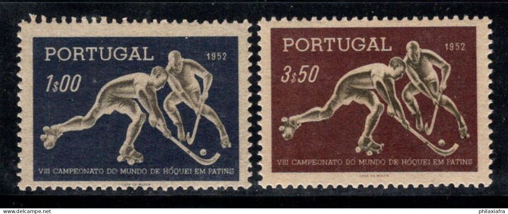 Portugal 1952 Mi. 780-781 Neuf ** 100% Hockey, Sports - Neufs