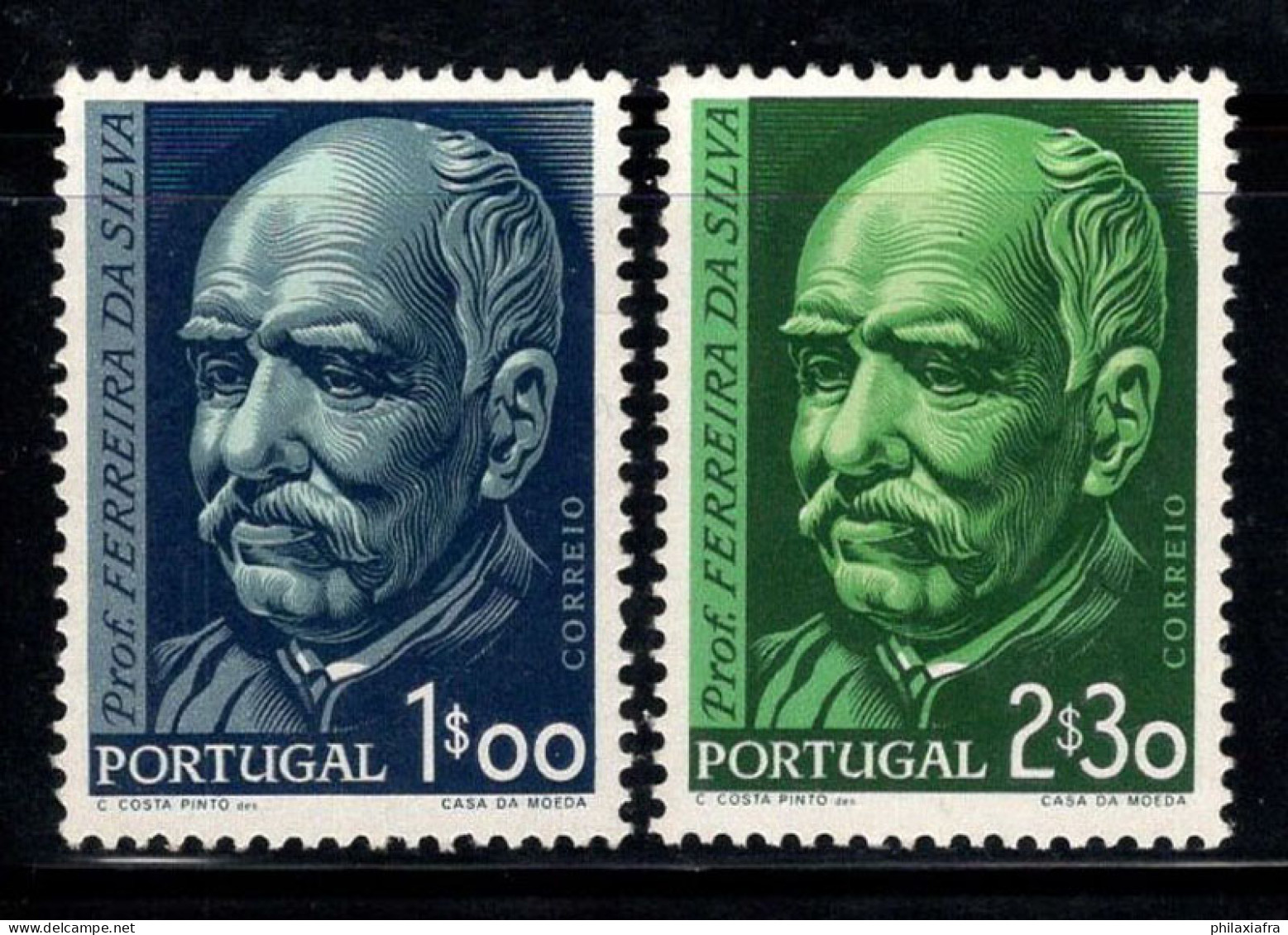 Portugal 1956 Mi. 848-849 Neuf ** 100% Ferreira Da Silvia - Nuevos