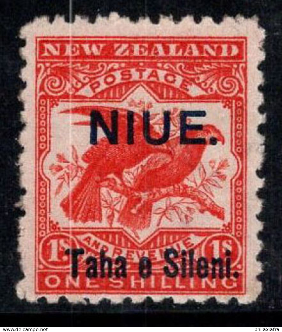 Nioué 1903 Mi. 10 Neuf ** 100% Surimprimé Taha Et 1 Silène, Oiseaux - Niue