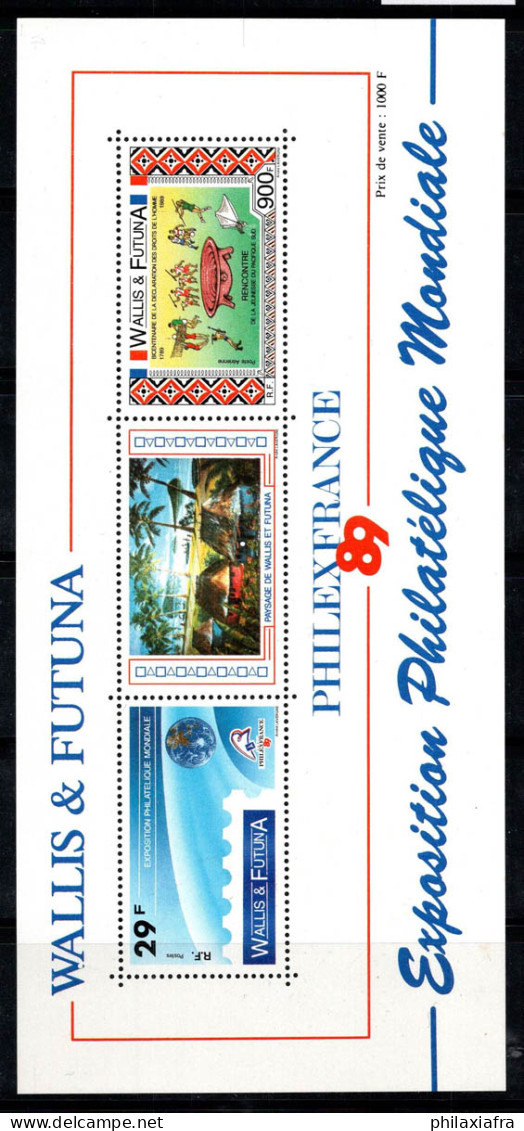 Wallis Et Futuna 1989 Mi. Bl. 4 Bloc Feuillet 100% Neuf ** PHILEXFRANCE - Blocks & Sheetlets