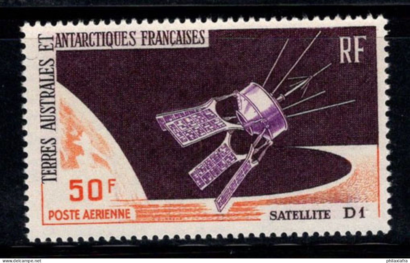 Martinique 1966 Yv. 12 Neuf ** 100% Satellite, 50 F - 1966 Satellite D1