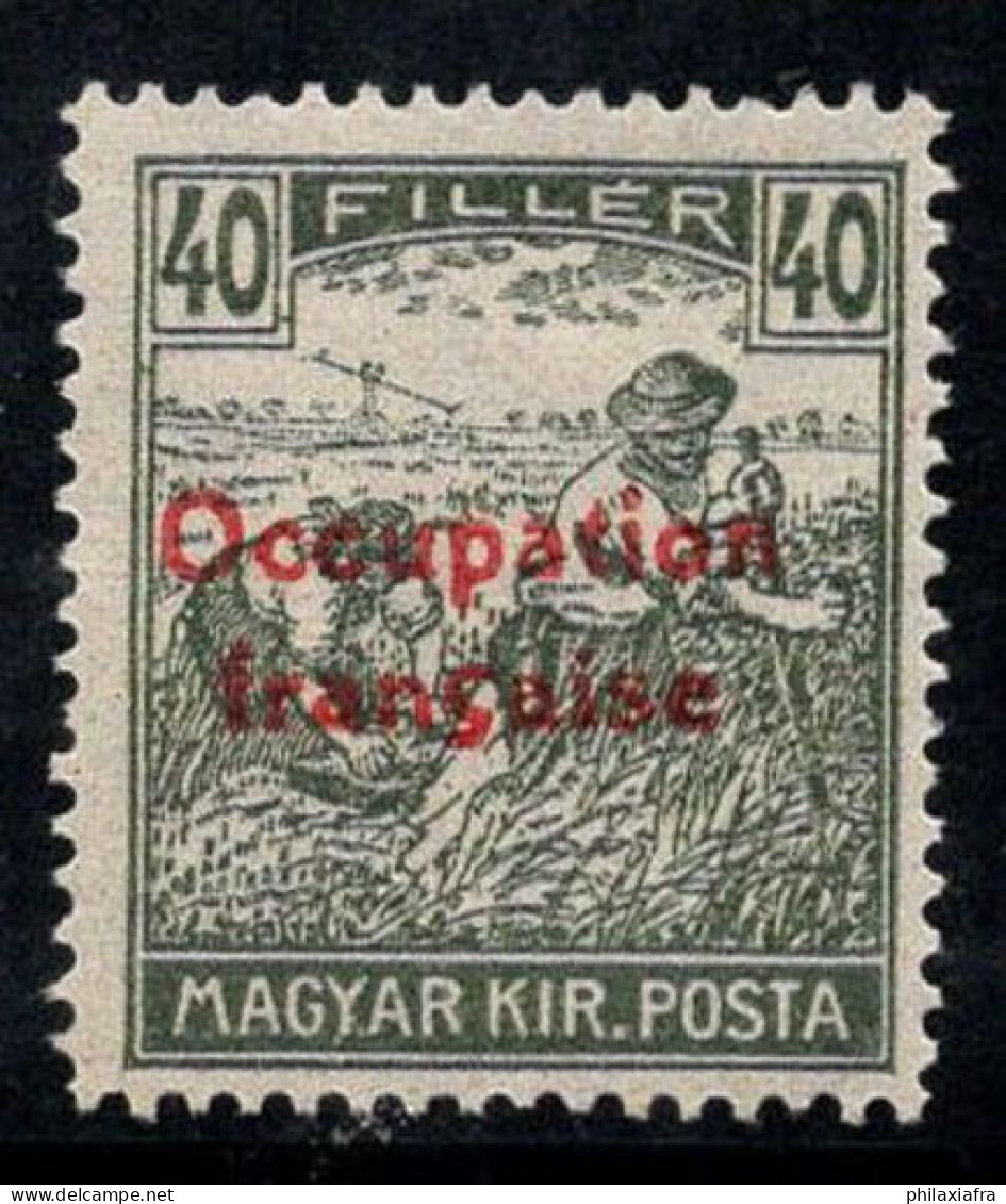 Hongrie 1919 Mi. 15 Neuf * MH 100% Aead, Emploi Français, 40 F - Local Post Stamps