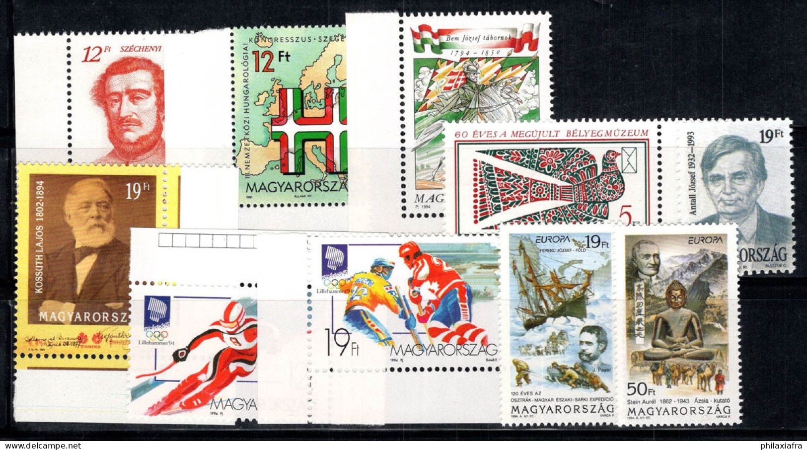 Hongrie 1991-94 Neuf ** 100% Jeux Olympiques,Personnalités,Inventions - Unused Stamps