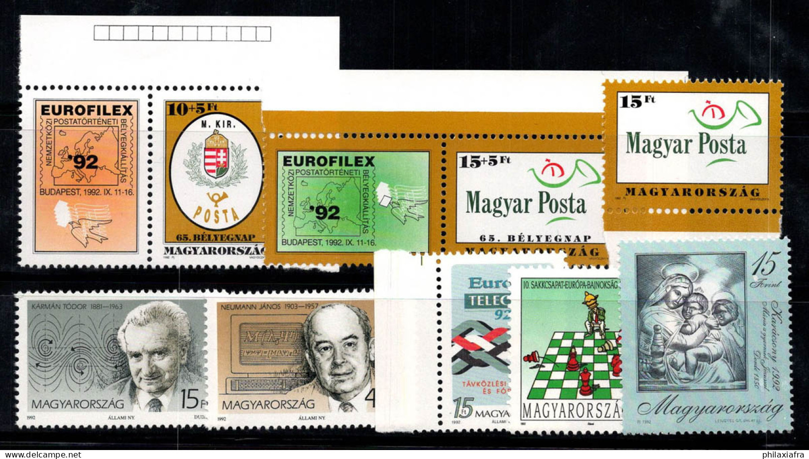 Hongrie 1992 Neuf ** 100% Symbole De Courrier,Échiquier,Personnalité - Unused Stamps