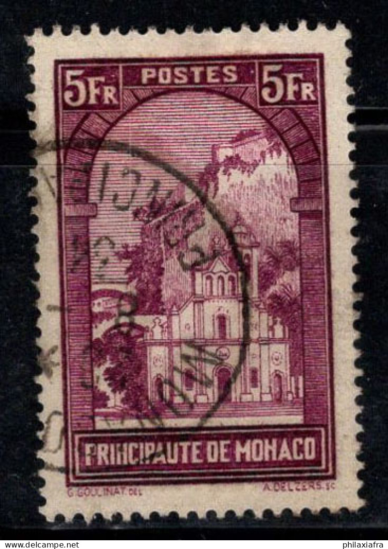 Monaco 1933 Mi. 134 Oblitéré 100% Paysages, Bâtiments, 5 Fr - Sonstige & Ohne Zuordnung