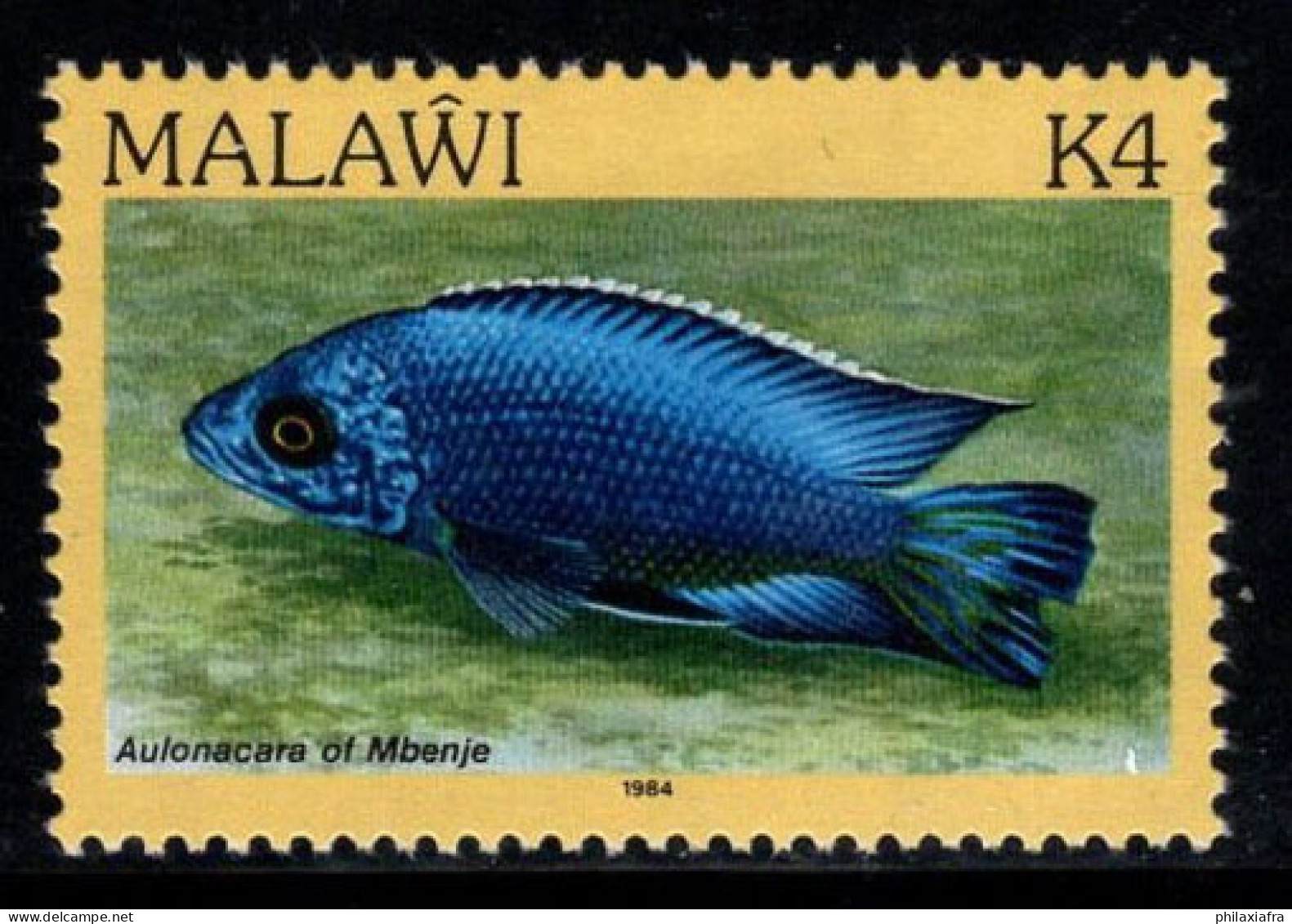 Malawi 1984 Mi. 423 I Neuf ** 100% 4 K, Poisson - Malawi (1964-...)
