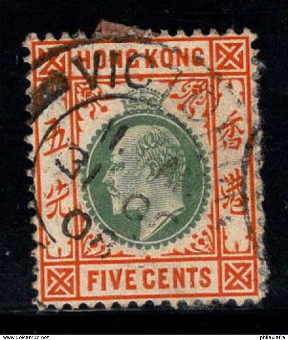 Hong Kong 1904 Mi. 78 Oblitéré 100% 5 C, Roi Édouard - Oblitérés