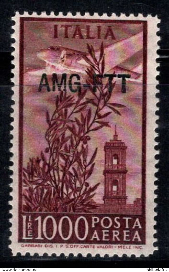 Trieste - Zone A 1948 Sass. 16 Neuf * MH 100% Poste Aérienne 1000 L., Capitole - Luftpost