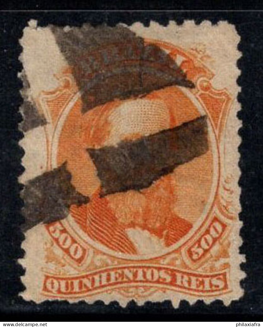 Brésil 1866 Mi. 29 Oblitéré 40% Pedro II, 500 R - Used Stamps