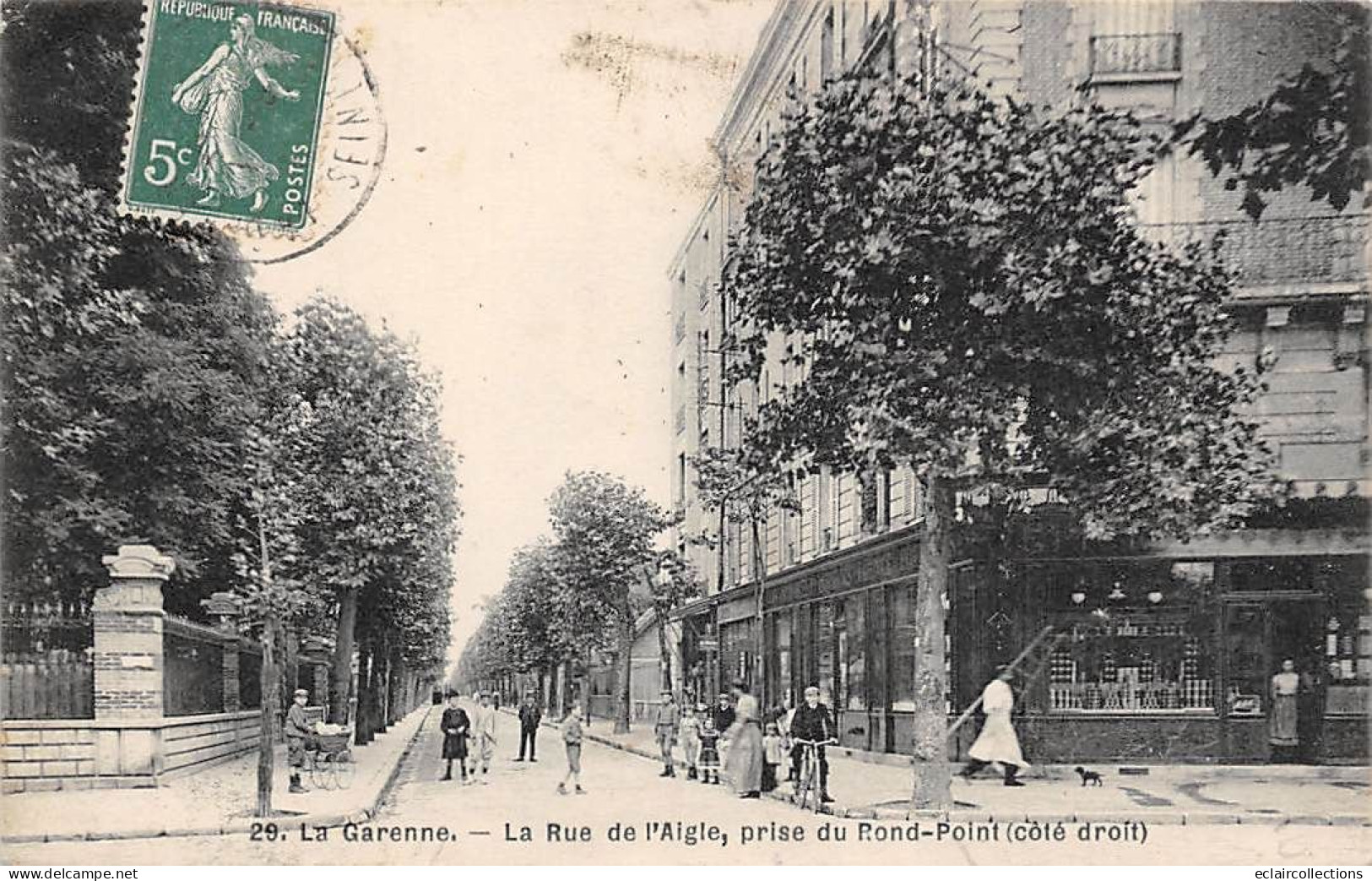 La Garenne Colombes         92       Rue De L'Aigle Prise Du Rond Point    N° 29   (Voir Scan) - La Garenne Colombes