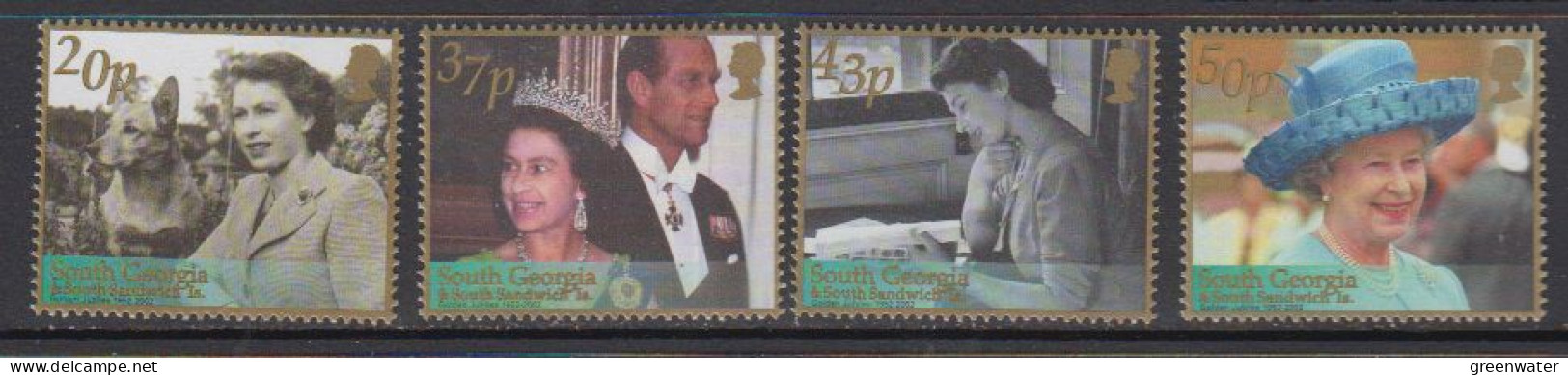 South Georgia 2002 Golden Jubilee 4v  * Mh (= Mint, Hinged) (59132) - Georgias Del Sur (Islas)