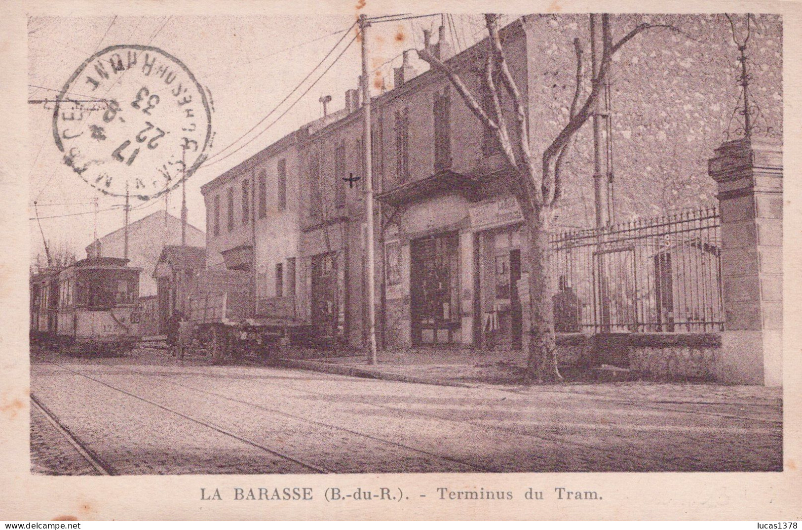 13 / MARSEILLE / LA BARASSE /  TERMINUS DU TRAM - Saint Marcel, La Barasse, St Menet