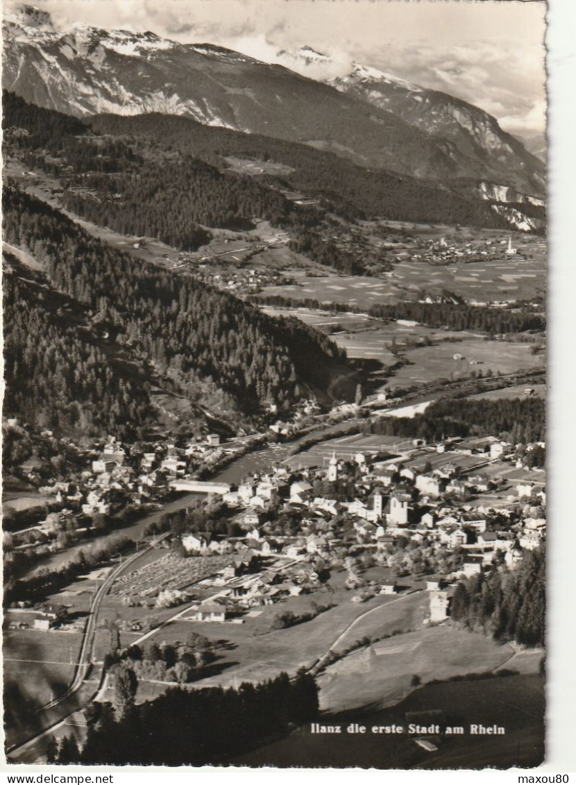 ILANZ Die Erste Stadt Am Rhein - Ilanz/Glion