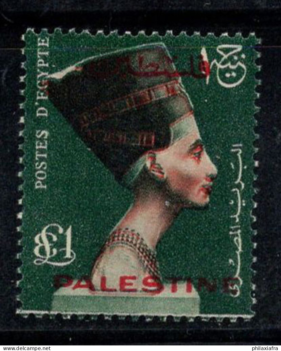 Égypte 1955 Mi. 87 Neuf ** 100% Palestine, 1 £ Surimprimé - Neufs