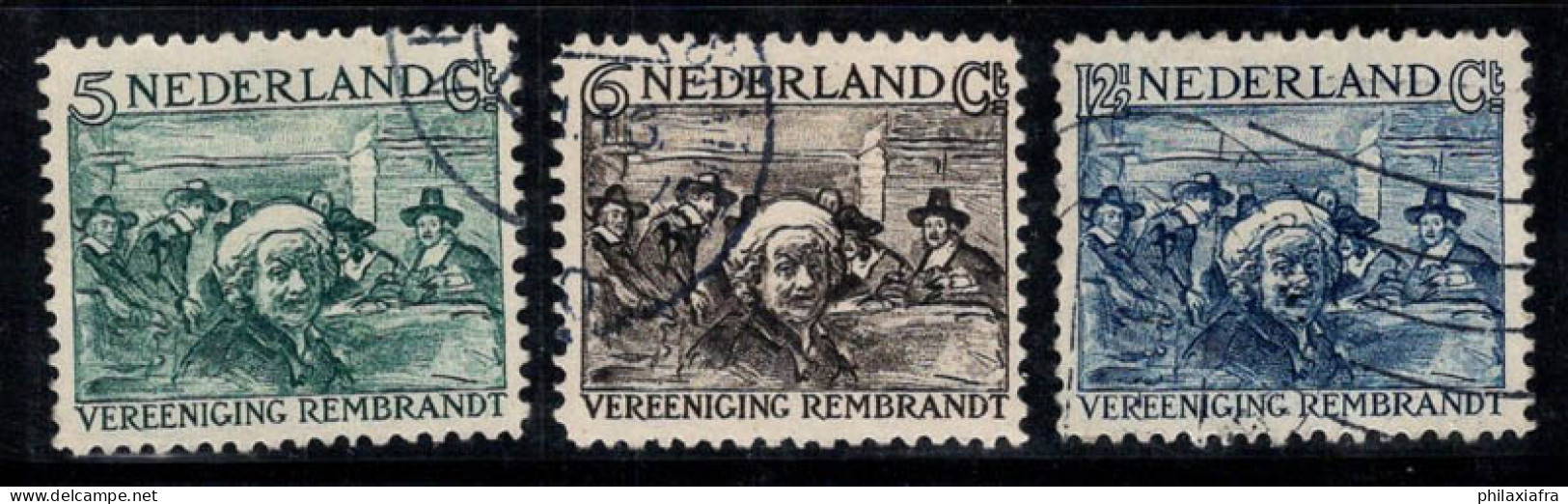 Pays-Bas 1930 Mi. 233-235 Oblitéré 100% Rembrandt - Gebruikt