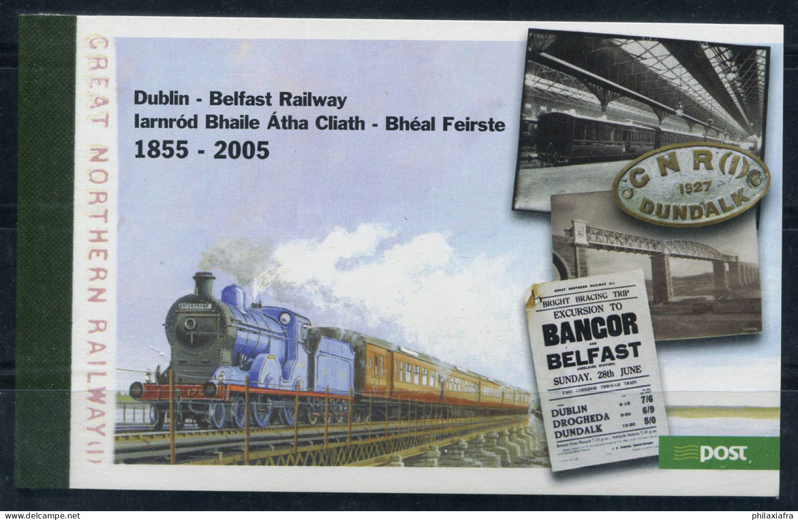 Irlande 2005 Mi. 1639-42 A/D Carnet 100% Neuf ** Ligne De Chemin De Fer - Booklets
