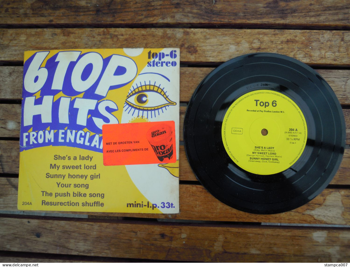 6 Top Hits From England - Autres - Musique Anglaise