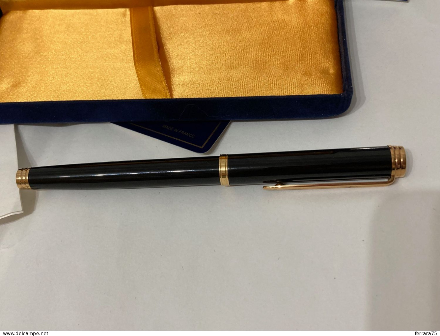 PENNA STILOGRAFICA WATERMAN IDEAL PARIS PENNINO ORO 18K 750 GOLD CON SCATOLA. - Pens