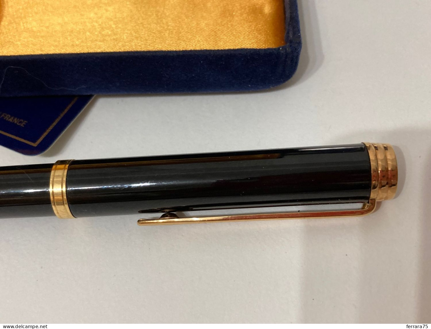 PENNA STILOGRAFICA WATERMAN IDEAL PARIS PENNINO ORO 18K 750 GOLD CON SCATOLA. - Lapiceros