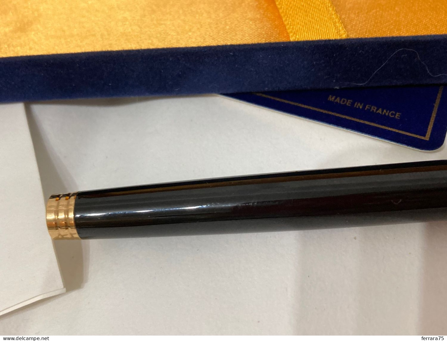 PENNA STILOGRAFICA WATERMAN IDEAL PARIS PENNINO ORO 18K 750 GOLD CON SCATOLA. - Stylos