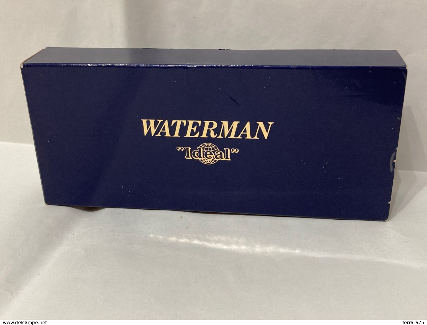 PENNA STILOGRAFICA WATERMAN IDEAL PARIS PENNINO ORO 18K 750 GOLD CON SCATOLA.