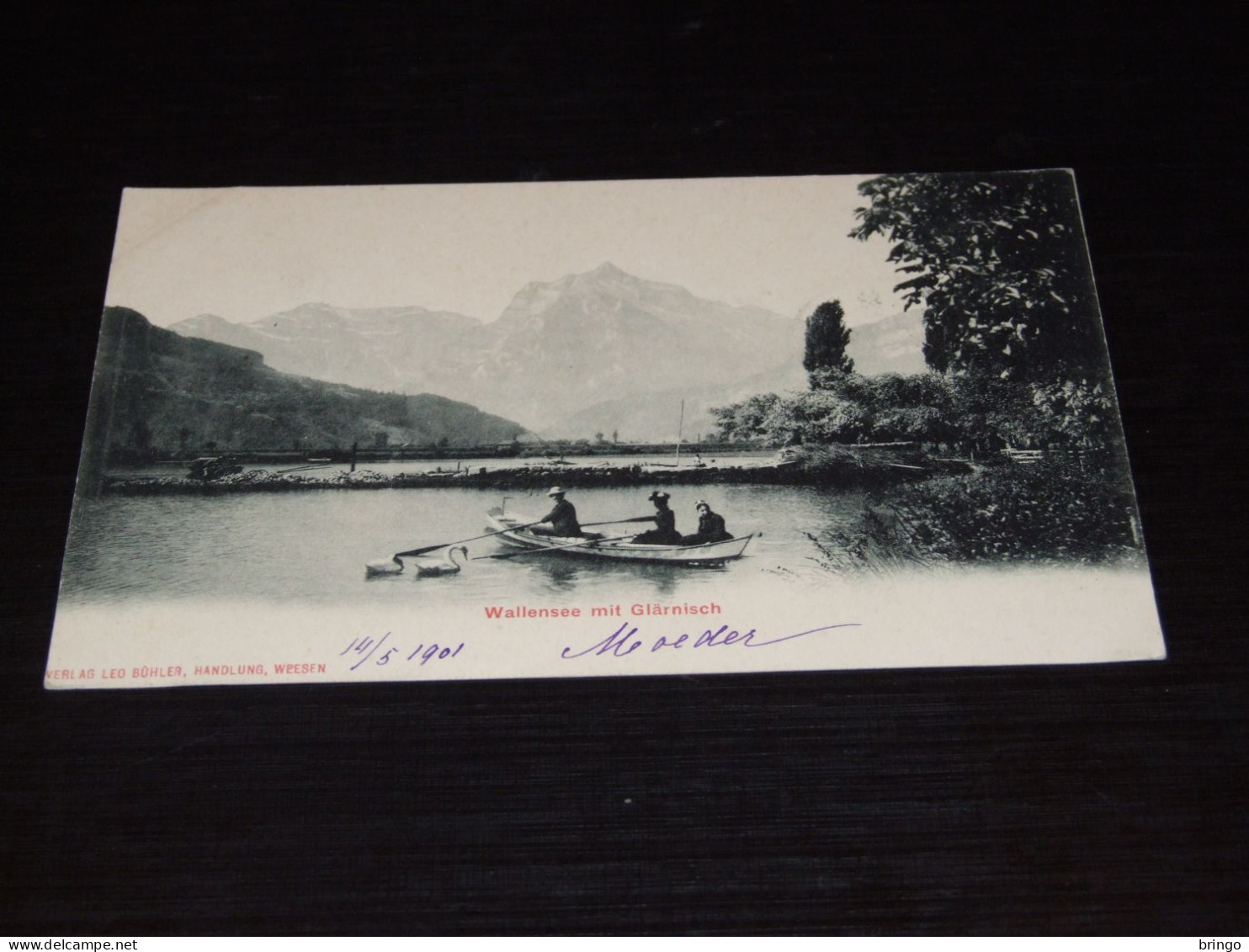 67021-     SUISSE, WALLENSEE MIT GLÄRNISCH - 1901 - Baulmes