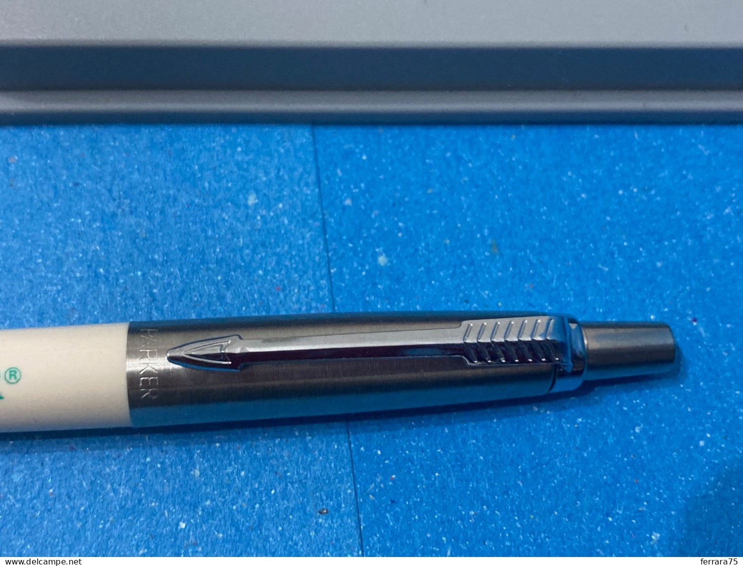 PENNA PARKER A SFERA BLU PUBBLICITARIA SANITà COMPRESSE ACEDIUR MADE IN UK. - Pens