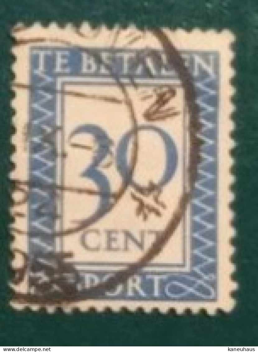1947/1956 Michel-Nr. 95 Gestempelt (DNH) - Strafportzegels