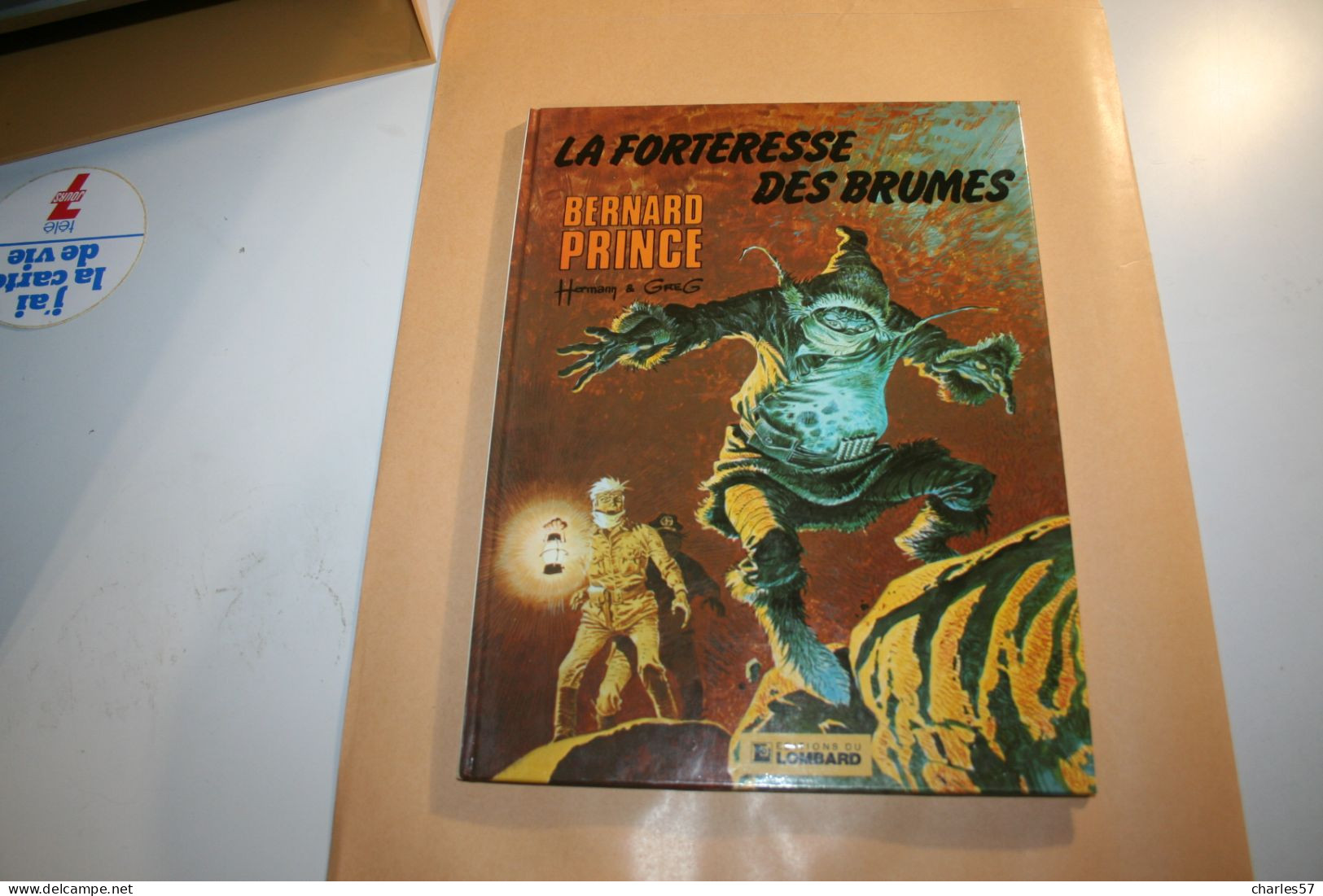 BERNARD  PRINCE- La Forteresse Des Brumes- ( - Bernard Prince