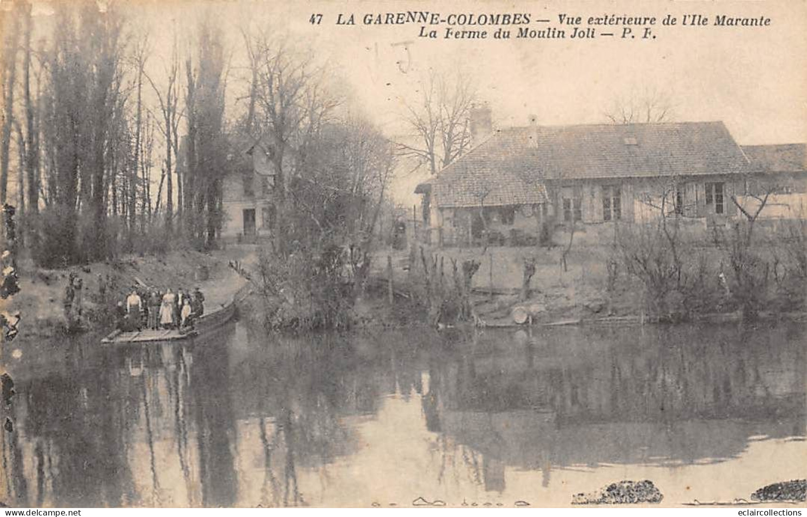 La Garenne Colombes         92        Ile Marante.La Ferme Du Moulin Joli       N° 47   (Voir Scan) - La Garenne Colombes