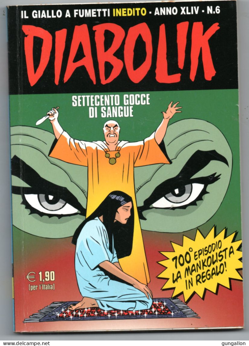 Diabolik(Astorina 2005)  Anno XLIV° N. 6 - Diabolik