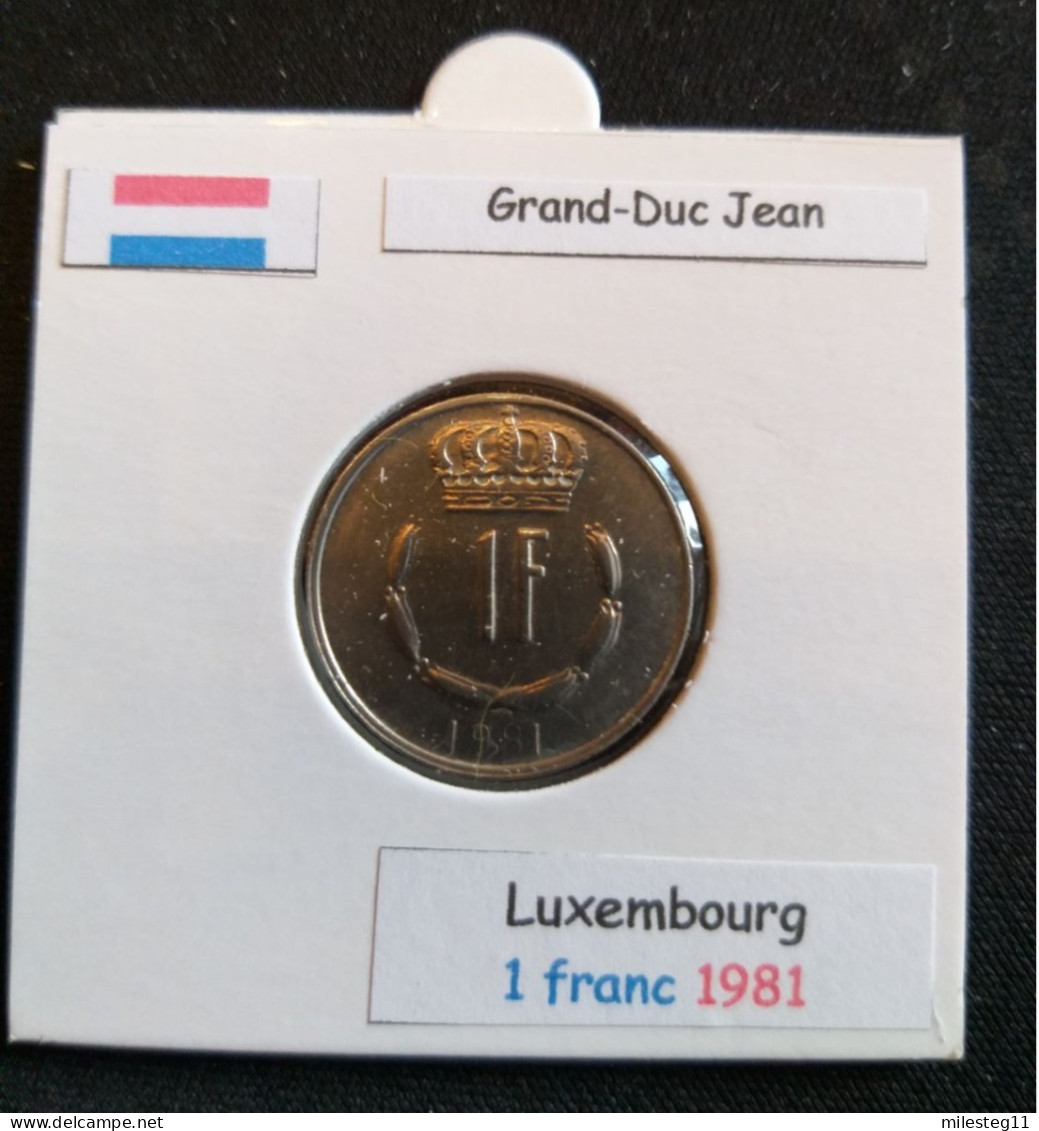 Luxembourg 1 Franc 1981 - Luxembourg