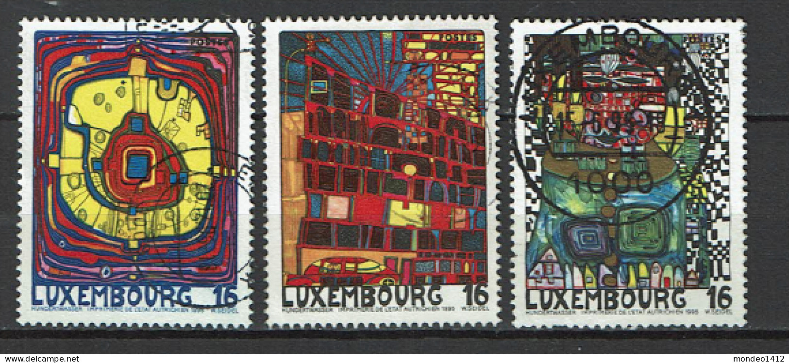 Luxembourg 1995 - YT 1310/1312 - Luxembourg, European Capital Of Culture 1995 - Used Stamps