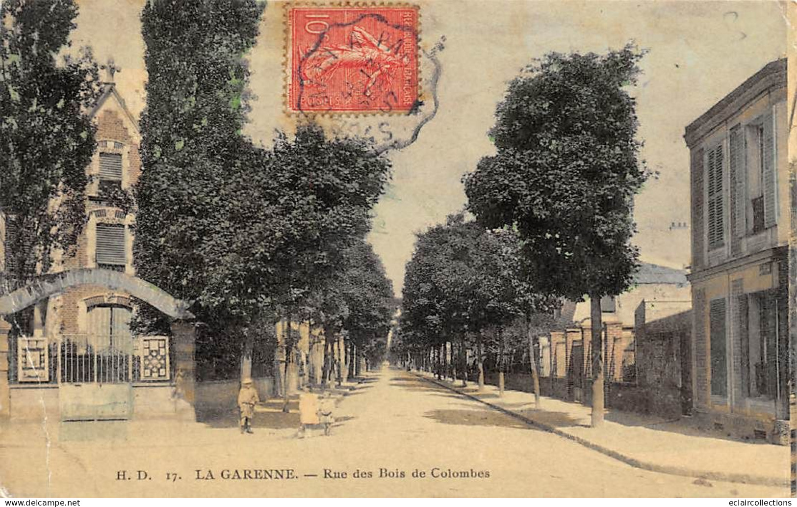 La Garenne Colombes         92      Rue Des Bois De Colombes  - Locations Ventes  - Pli -      (Voir Scan) - La Garenne Colombes