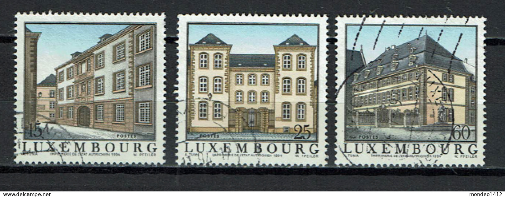 Luxembourg 1994 - YT 1300/1302 - Former Refugees In Luxembourg, Anciens Refuges - Gebraucht