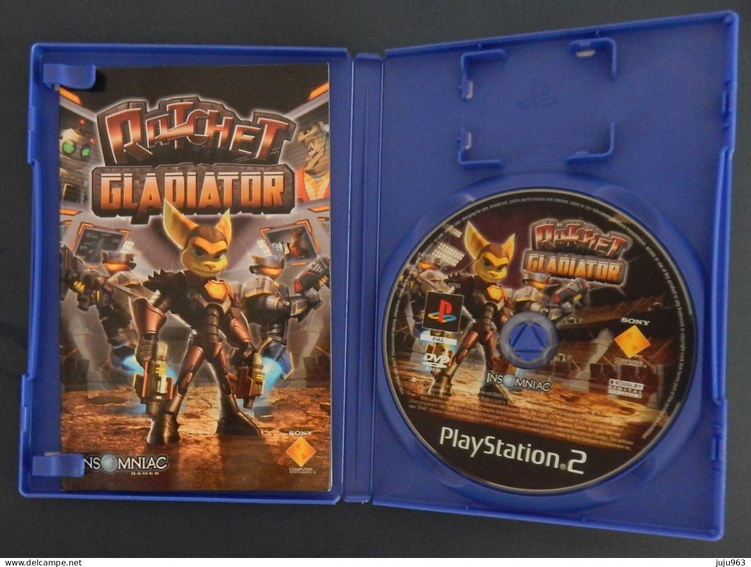 SONY PLAYSTATION 2 "RATCHET GLADIATOR" VOIR 2 SCANS OCCASION - Playstation 2