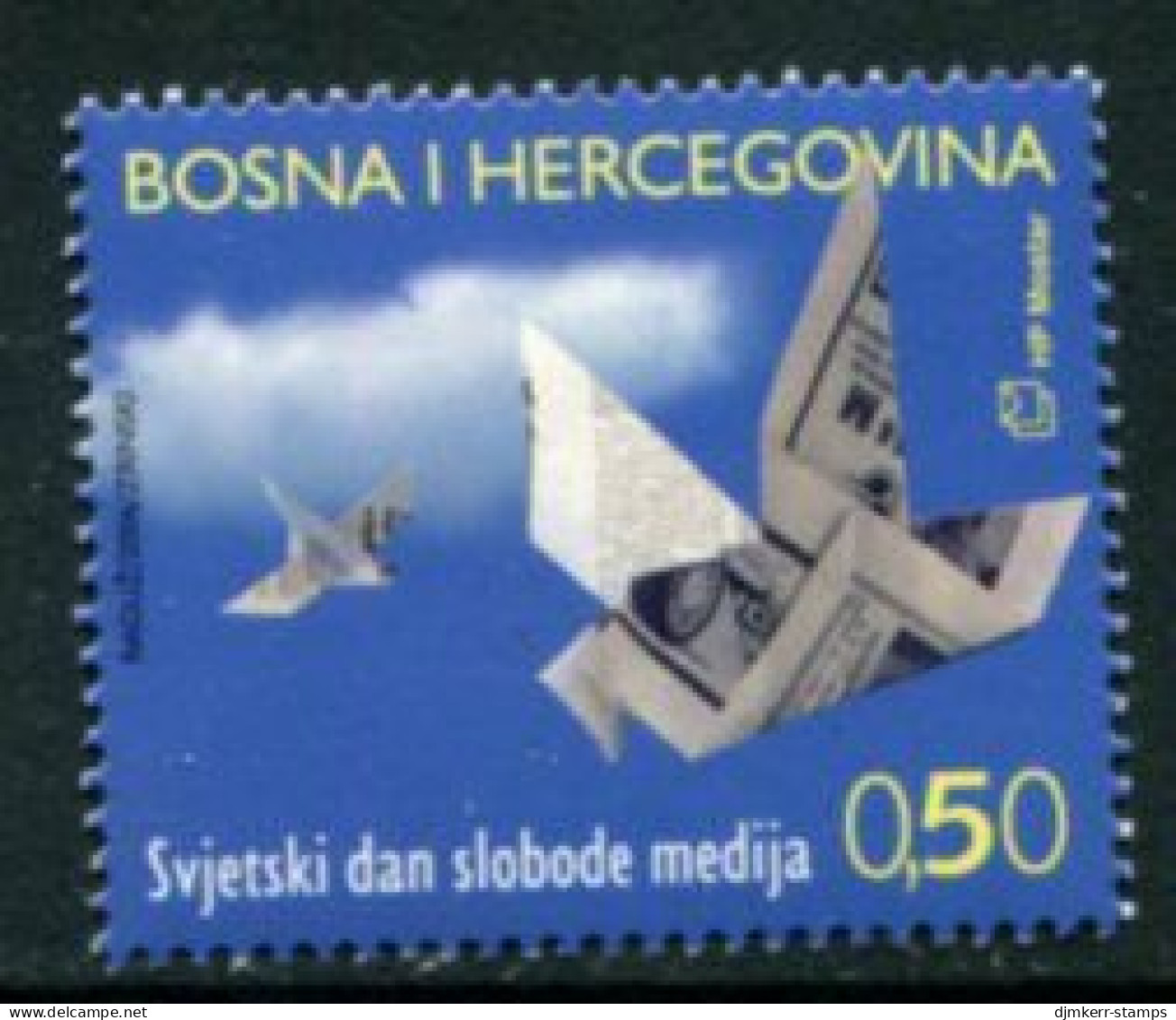 BOSNIA HERCEGOVINA (CROAT) 2006 Media Freedom Day MNH / **.  Michel 174 - Bosnie-Herzegovine