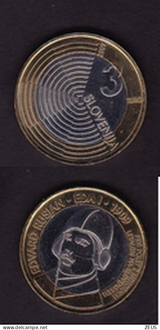 SLOVENIA 3  EURO 2009 FDC - Slovenië