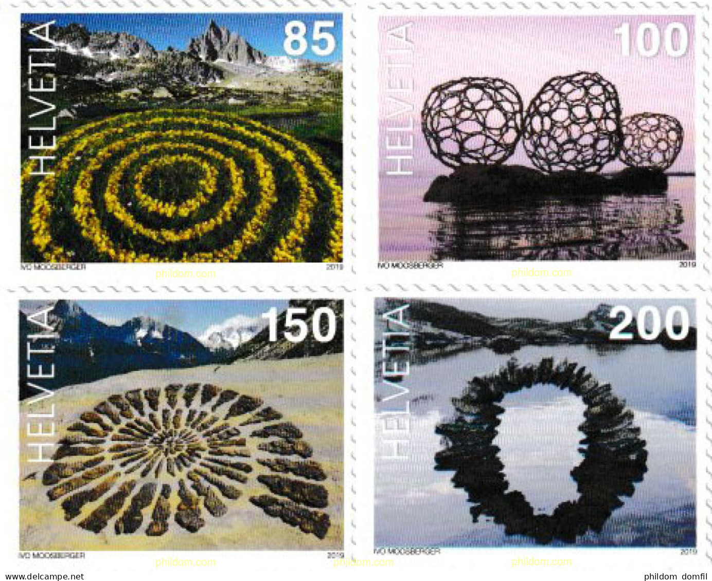 605612 MNH SUIZA 2019 ARTE EN EL SUELO - Unused Stamps
