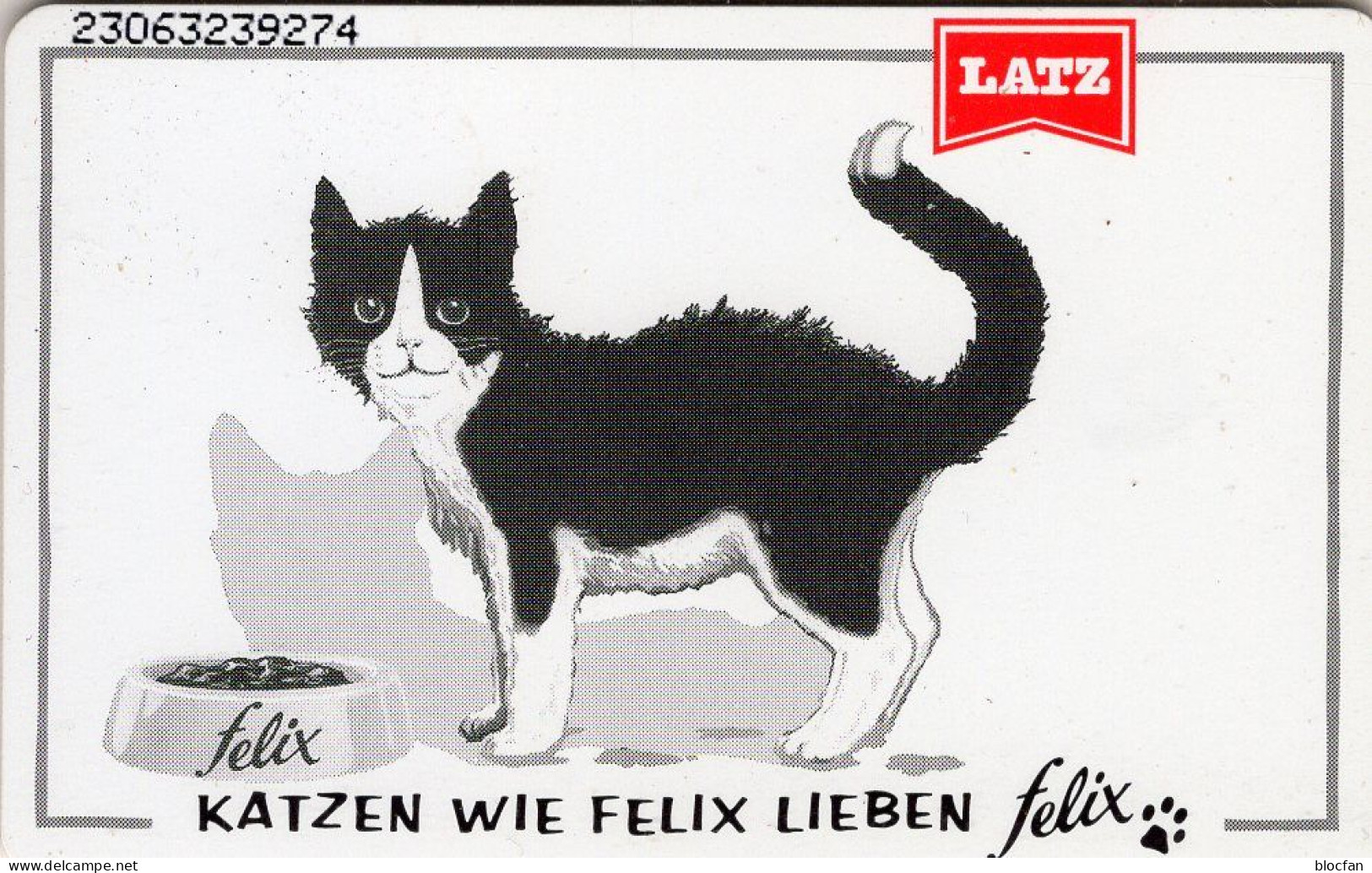 Katze Mit LATZ TK K 680 /1993 ** 35€ Katzen Werden Beste Tier-Nahrung Lieben Futter Wie Felix TC Fauna Phonecard Germany - K-Serie : Serie Clienti