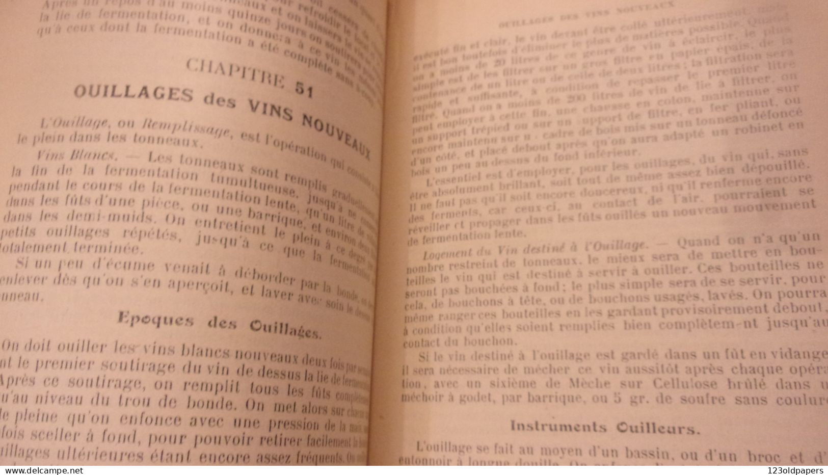 1923  OENOLOGIE VIN VIGNE VINIFICATION  MANUEL GUIDE TOME 1 WEINMANN VINS BLANCS ROUGES MOUSSEUX - 1901-1940