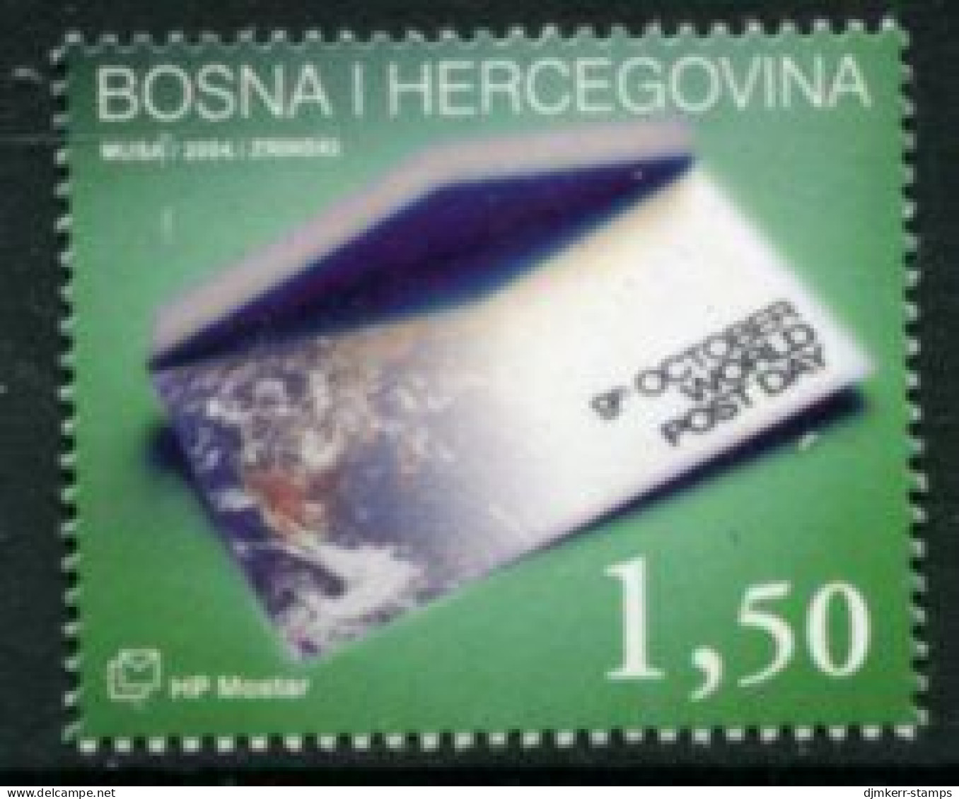 BOSNIA HERCEGOVINA (CROAT) 2004 World Post Day  MNH / **.  Michel 137 - Bosnien-Herzegowina