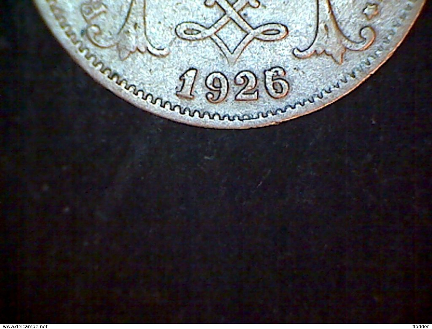 5 Centimes 1926/ 5 ,overslag - 5 Cents