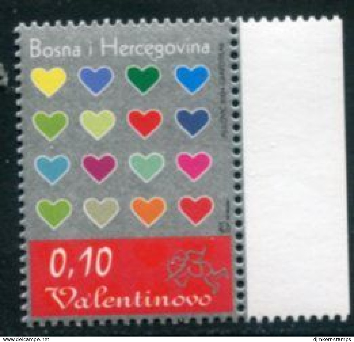 BOSNIA HERCEGOVINA (CROAT) 2004 Valentines Day MNH / **.  Michel 124 - Bosnien-Herzegowina